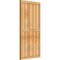 Ekena Millwork Framed Board-n-Batten Shutters, Rough Sawn Western Red Cedar, 26 7/8W x 54H, PR RBF06S26X054RWR - alternate 3